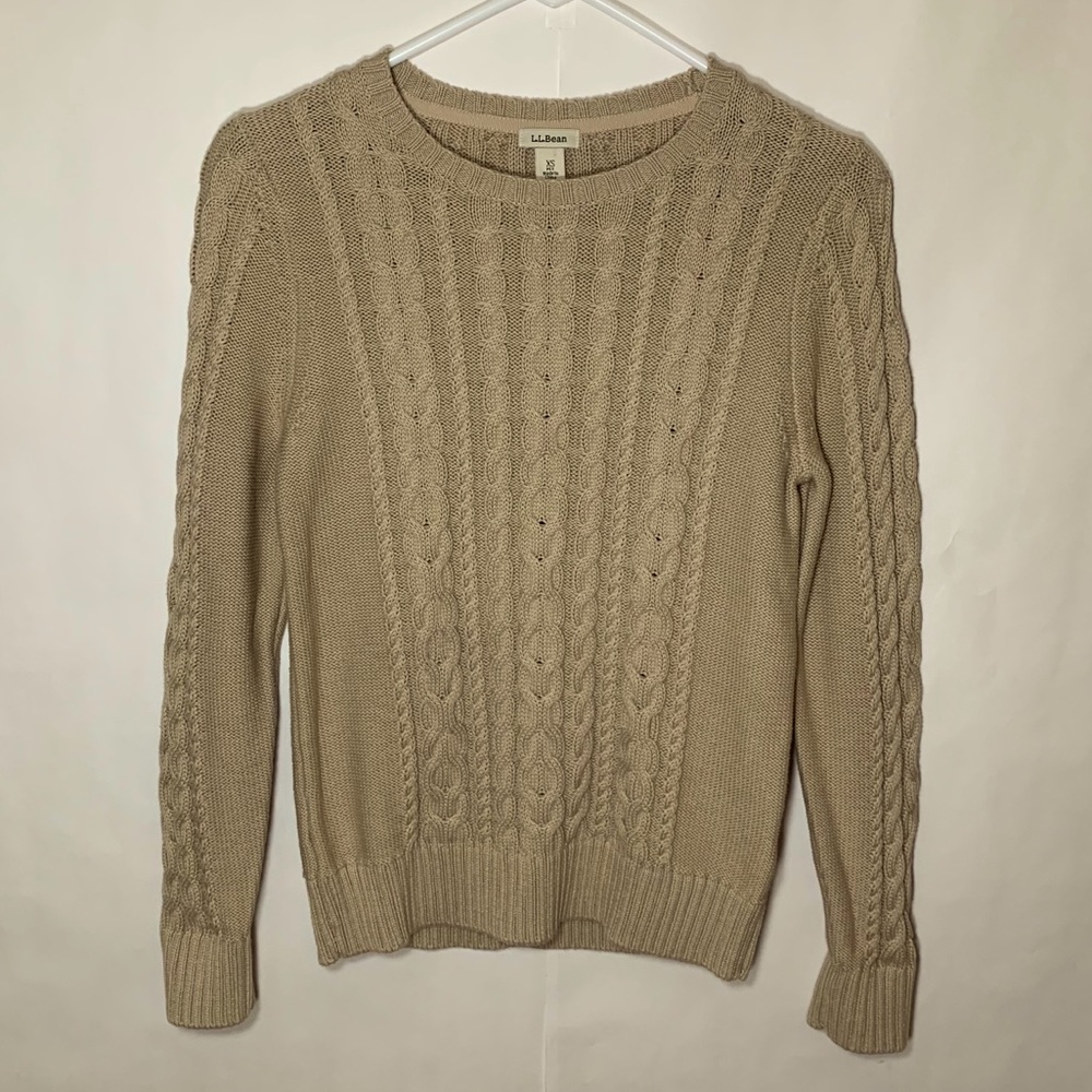 L.L. Bean Cable Knit Sweater